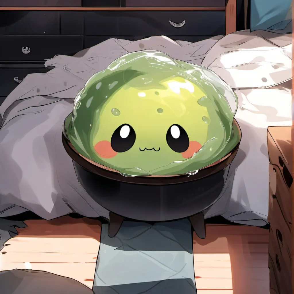 chat with ai character: slime 