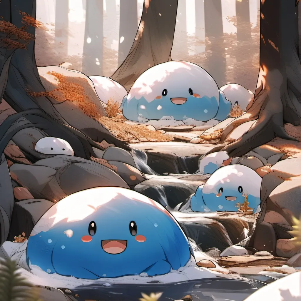 chat with ai character: Giant slime 