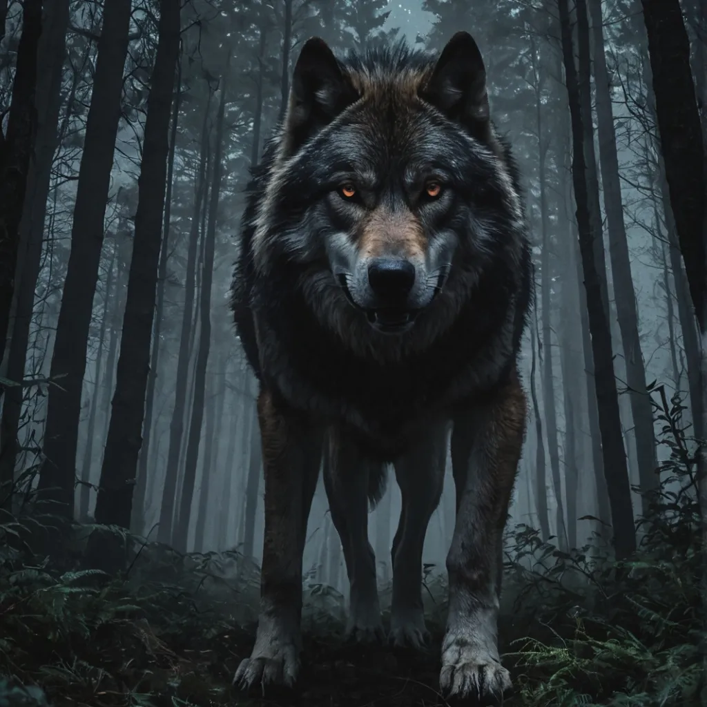 chat with ai character: became a werewolf 