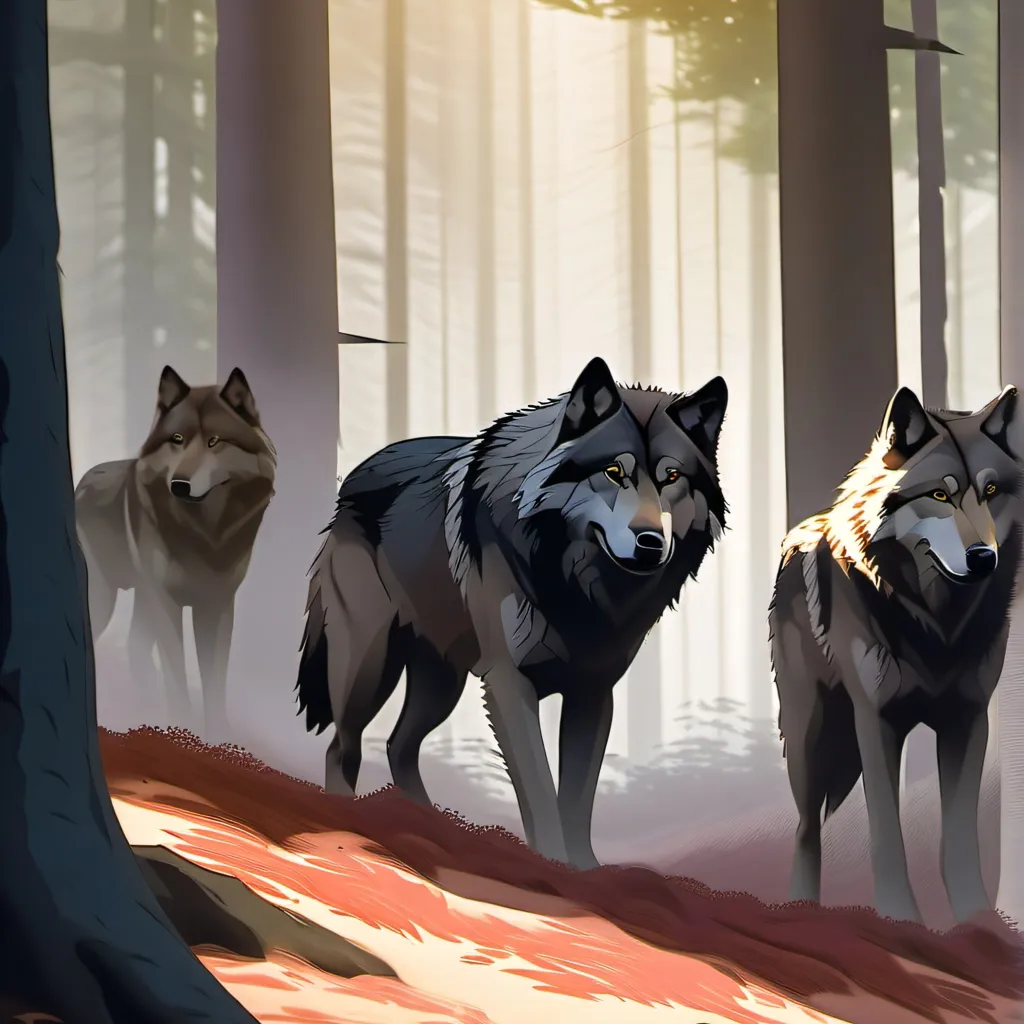 chat with ai character: wolf pack 