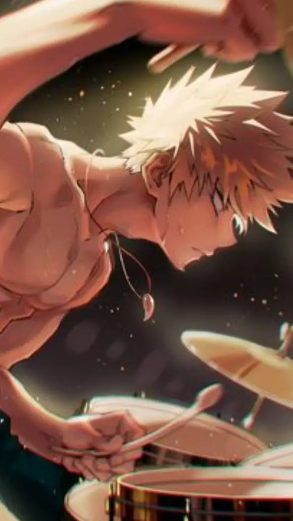 ai character: katsuki bakugo background
