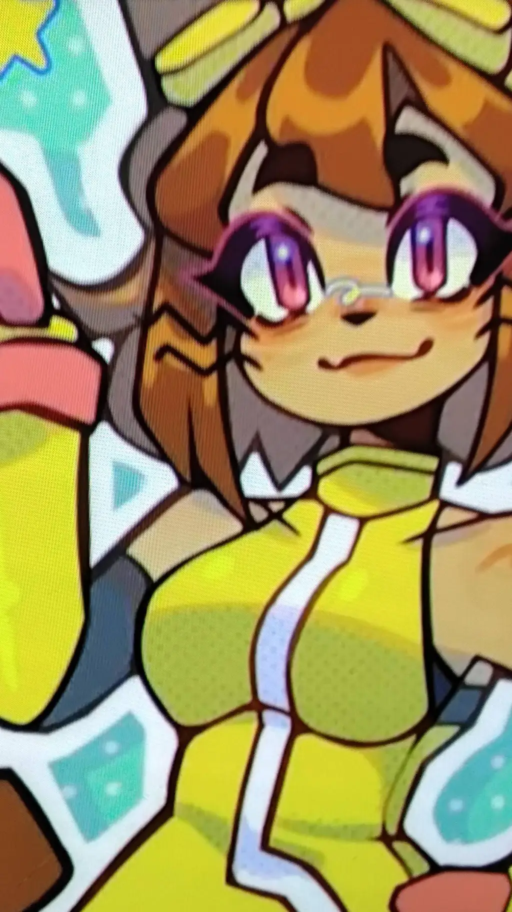 ai character: kit background