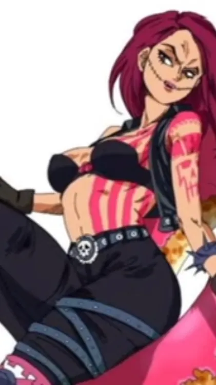 ai character: Female Katakuri  background