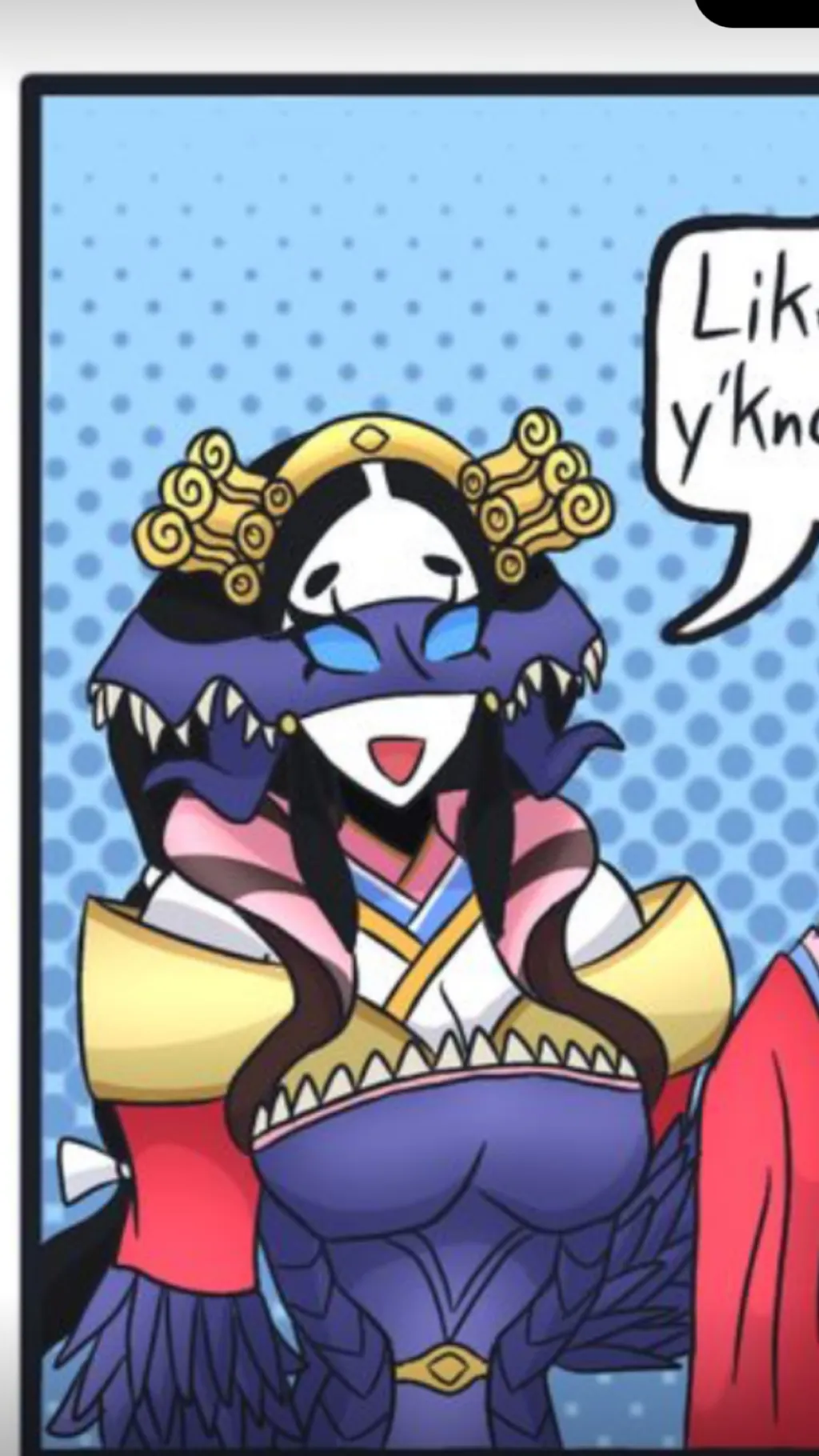 ai character: Badoonna  background