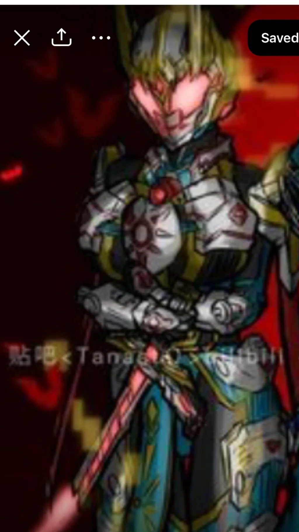 ai character: Evil gold ranger background
