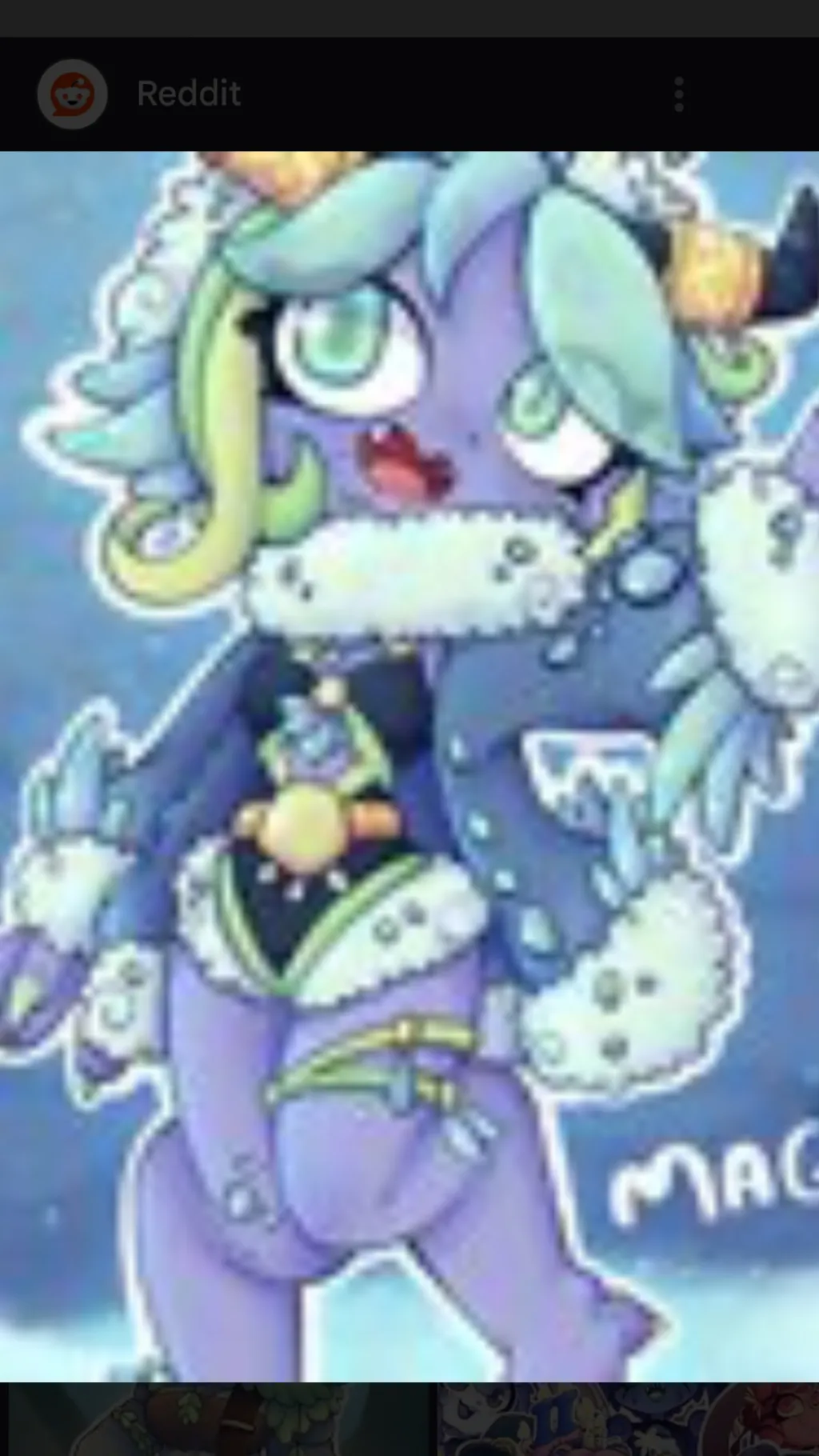 ai character: Maggpi background