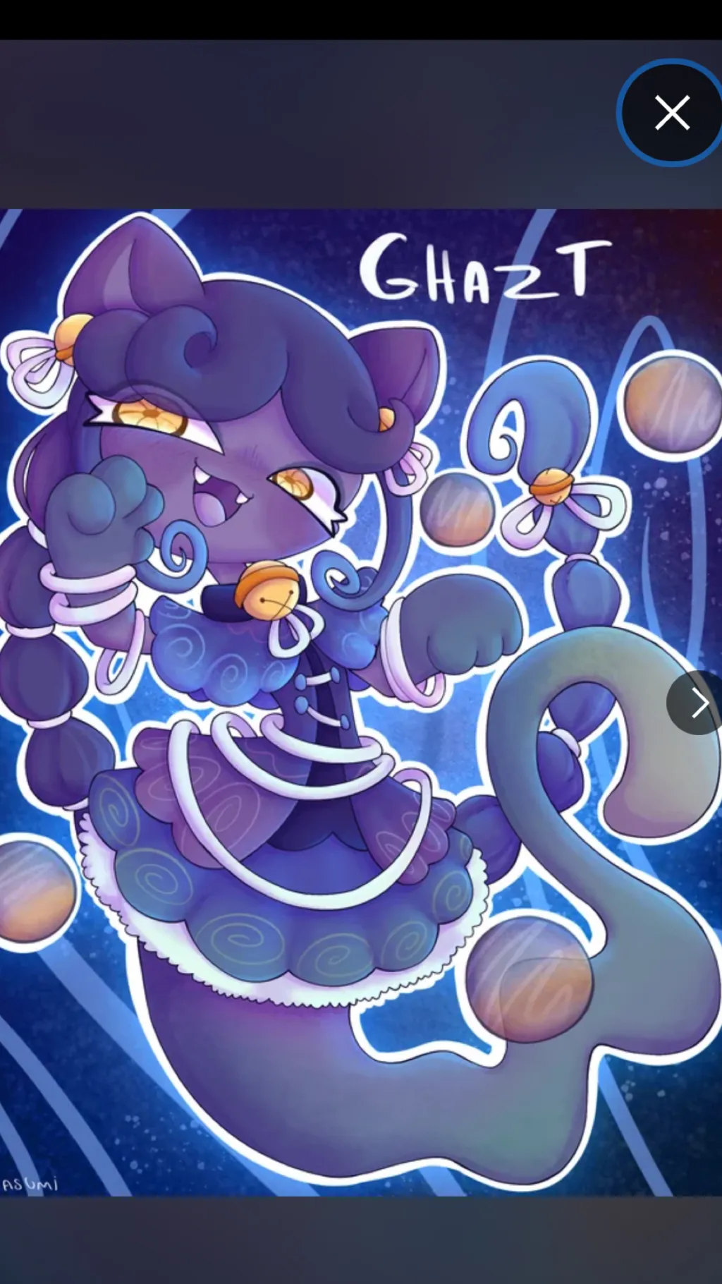 ai character: Ghazt background