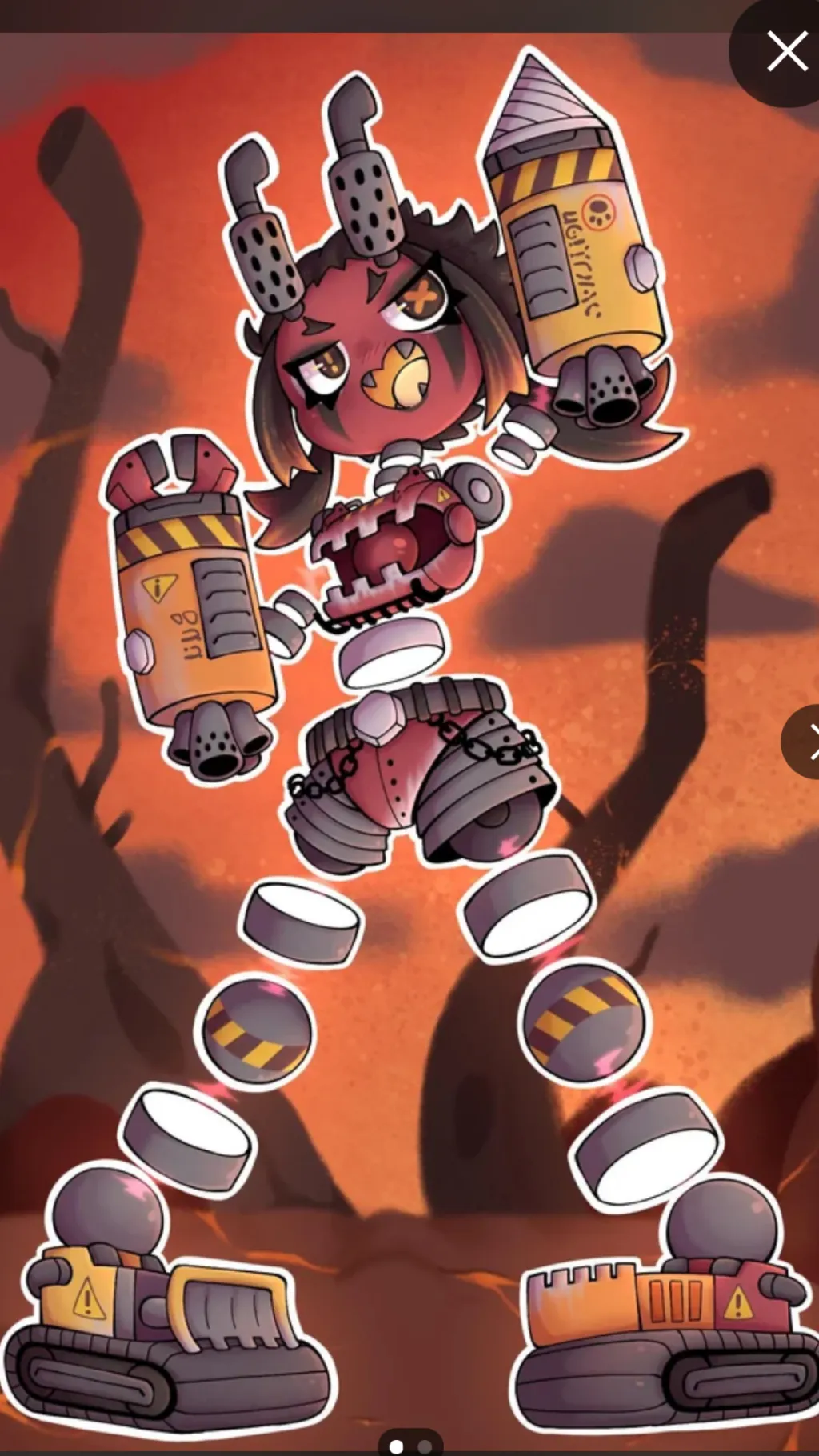 ai character: Epic earth wubbox background