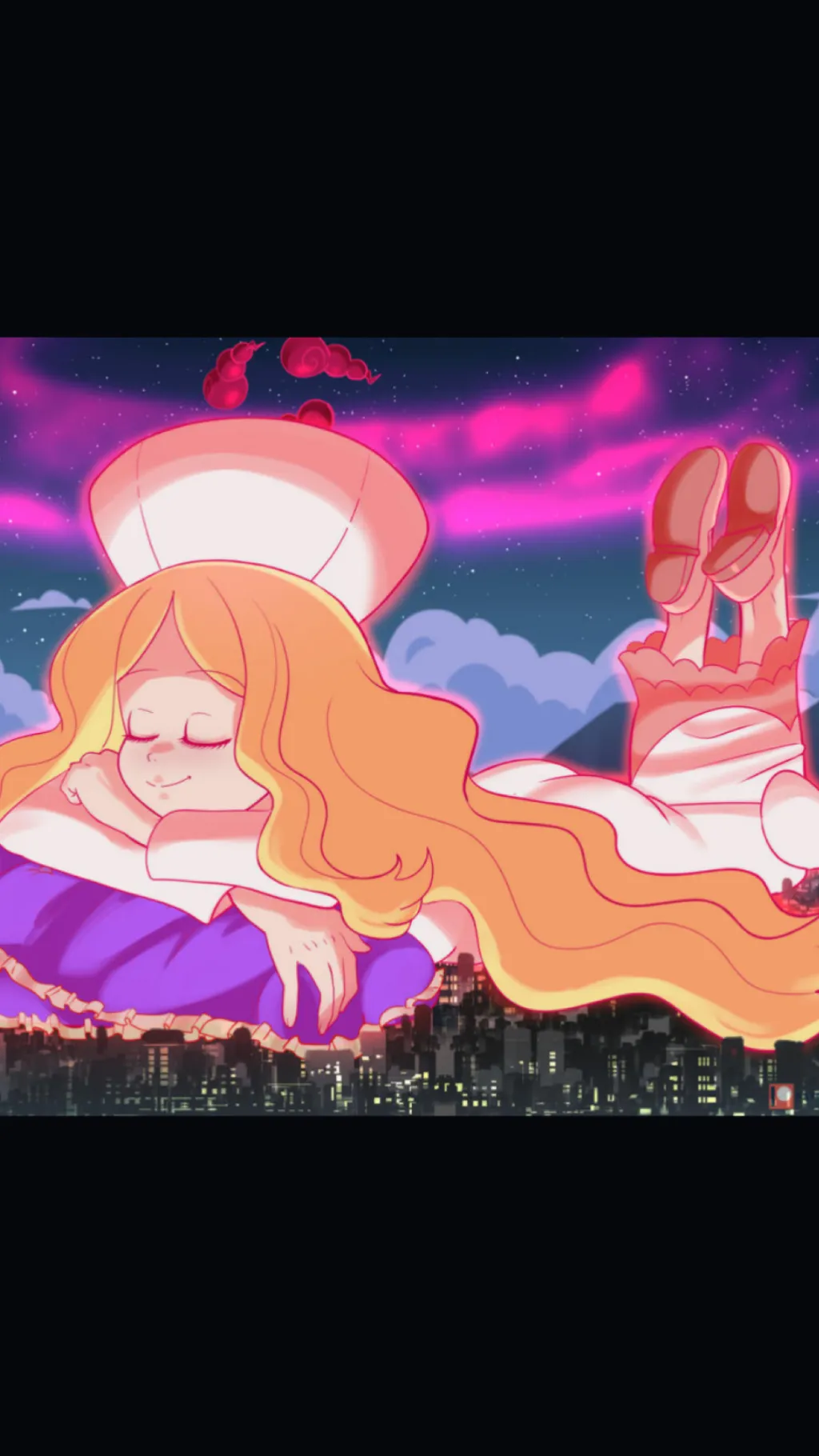 ai character: Caitlin giantess  background