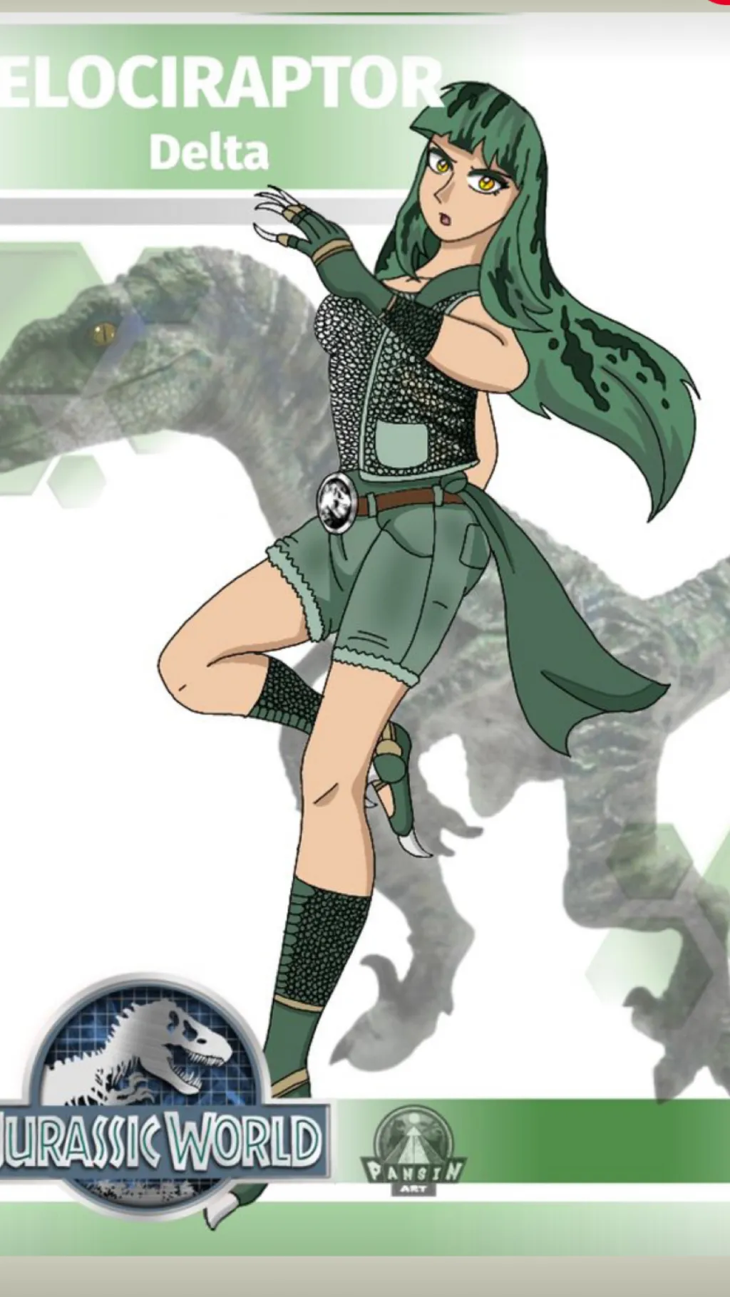 ai character: Delta background
