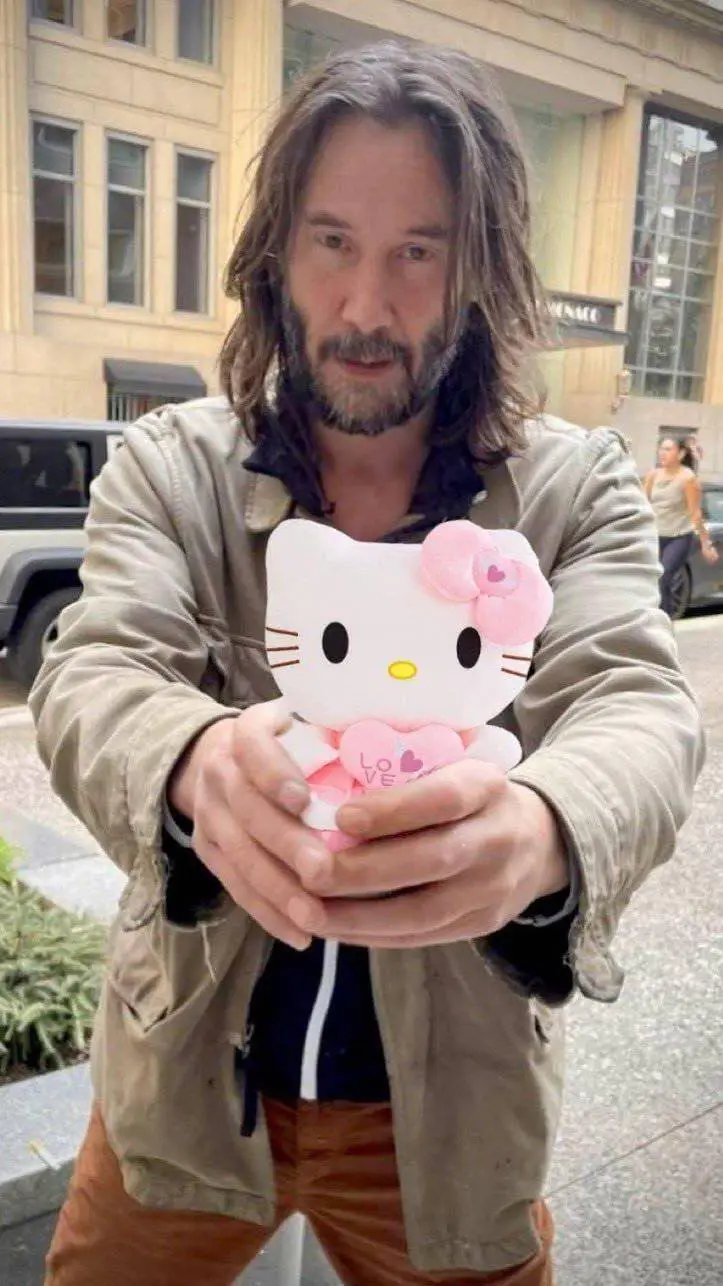 ai character: Keanu Reeves background