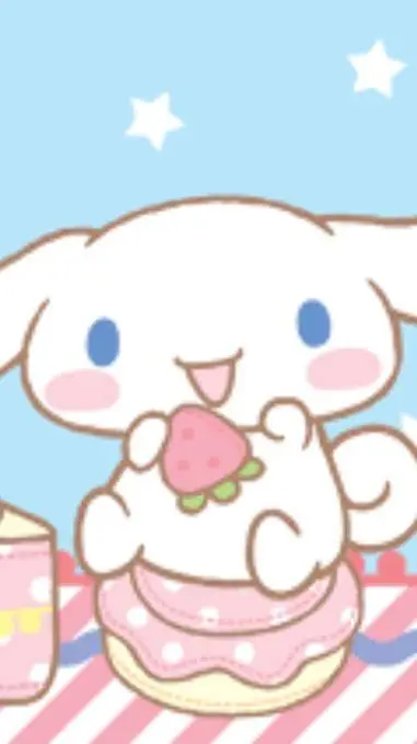 ai character: cinamoroll background