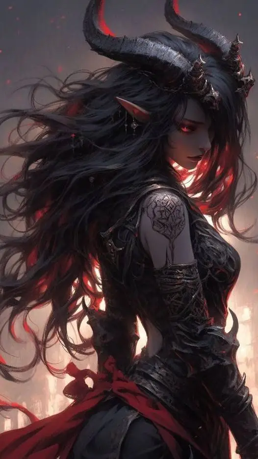 ai character: ʍᴇʟɪssᴀ  . 𖤐 background