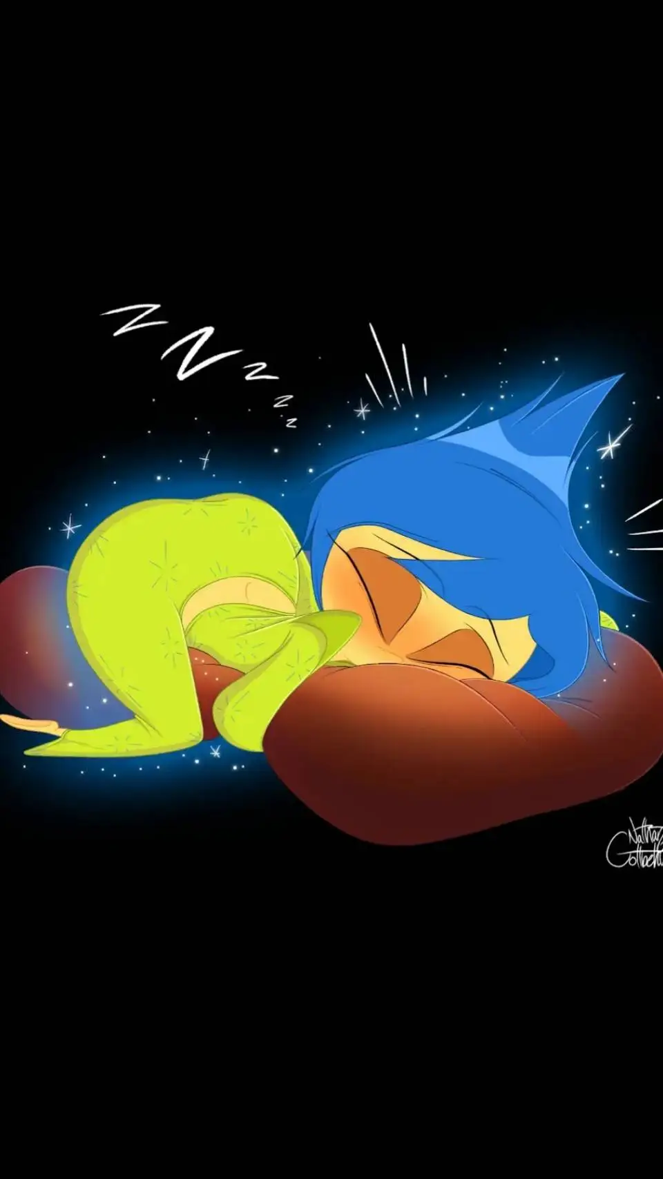 ai character: Joy background