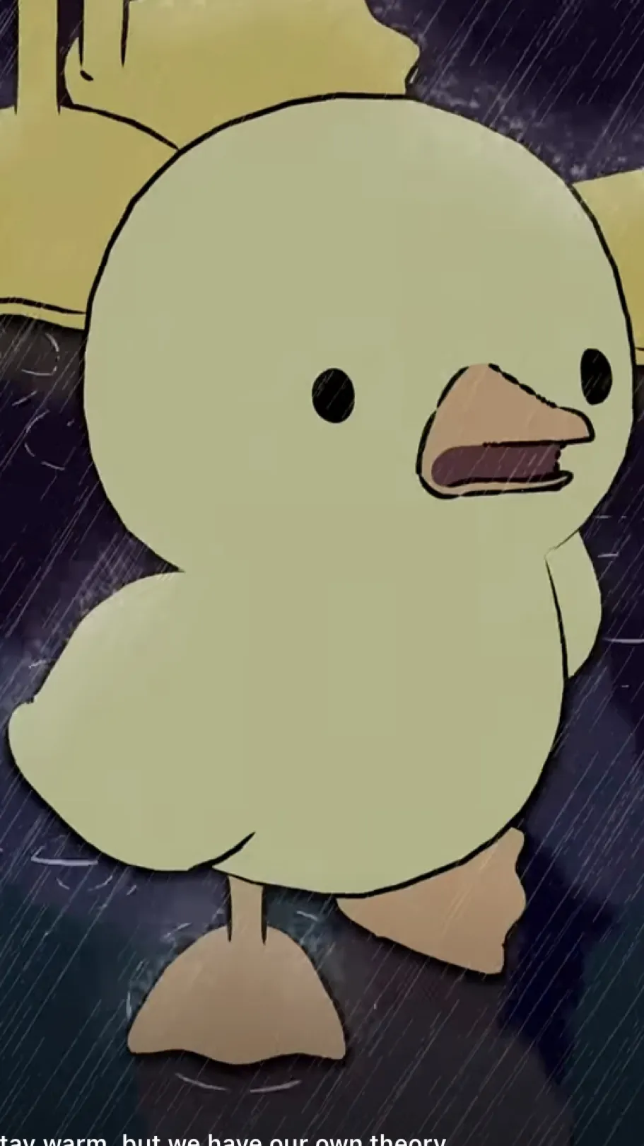 ai character: Duckling background