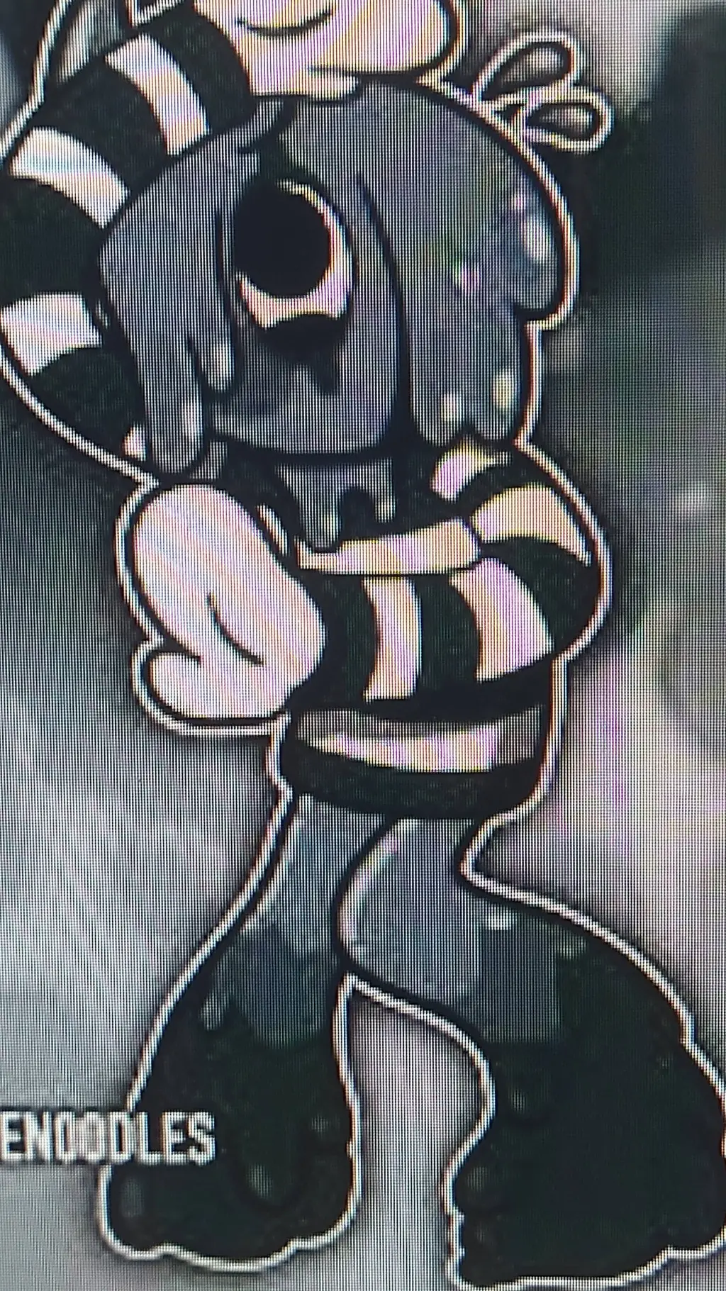 ai character: blot background