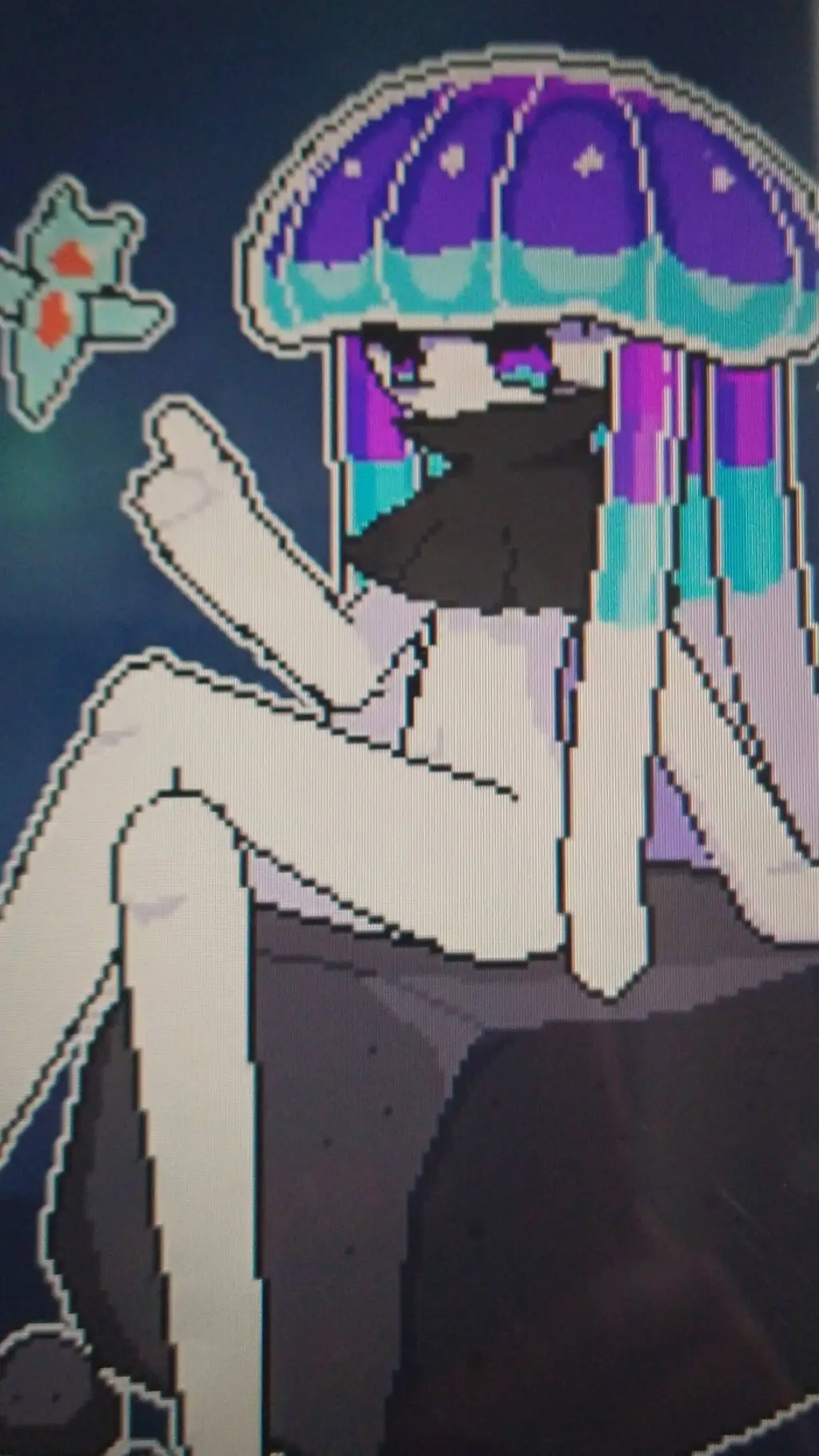 ai character: luna x dw background