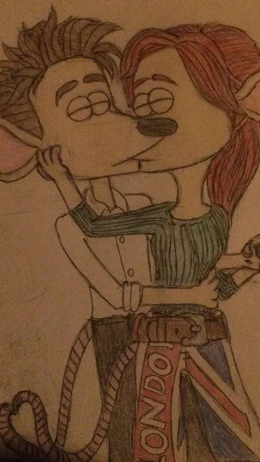 ai character: Roddy X Rita  background
