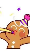ai character: Gingerbrave Cookie background