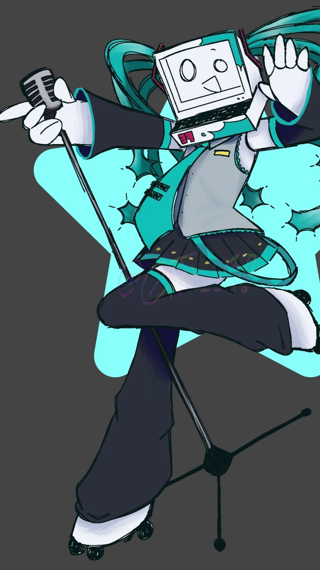 Talkie AI - Chat with painter Miku!