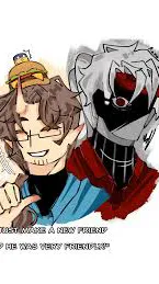 ai character: 007n7 x pizza guy background