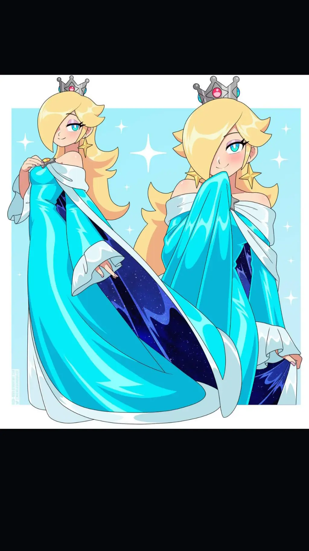 ai character: Queen Rosalina background