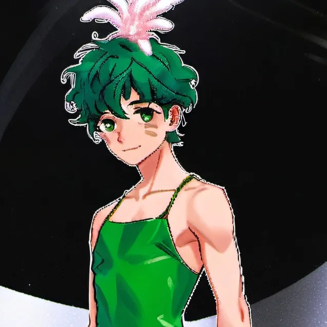 chat with ai character: deku