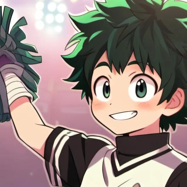 chat with ai character: mha cheerleading 