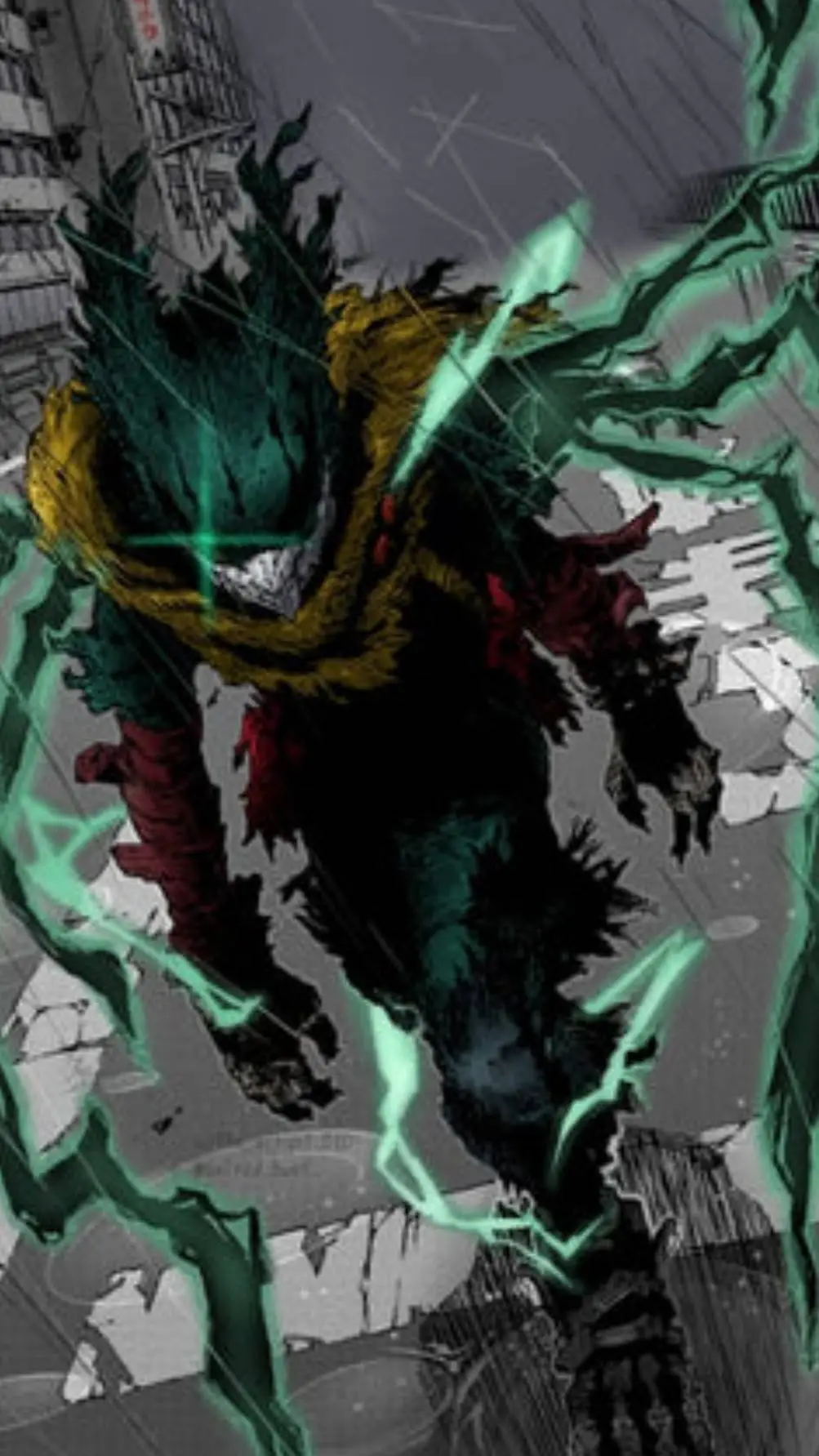 ai character: MHA x kny  background