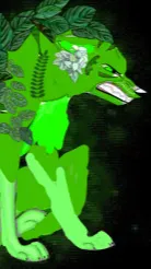 ai character: Mint background