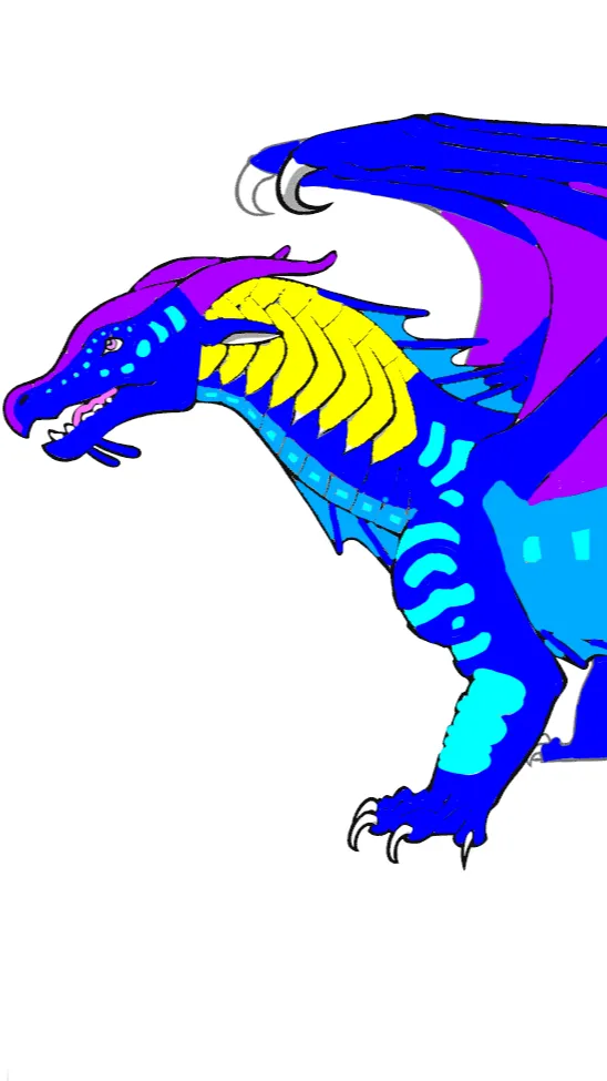 ai character: Aqua the seawing background