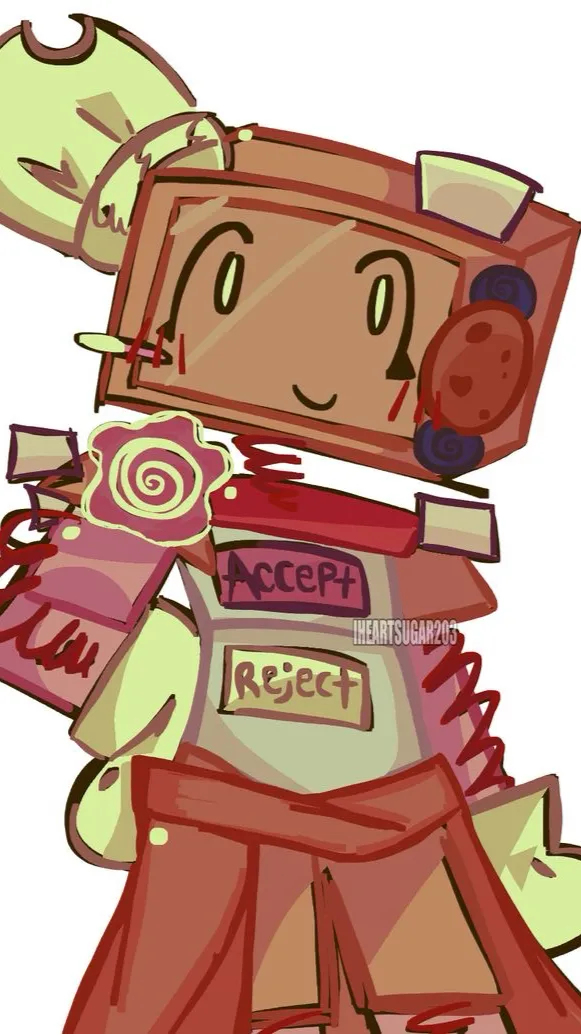 ai character: C001K3WAR3 background