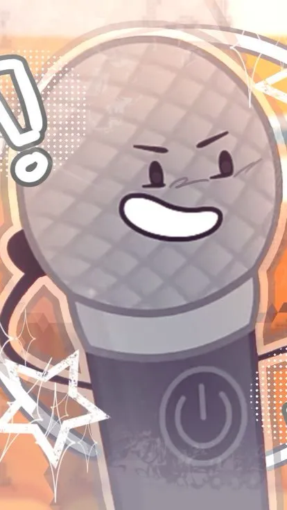ai character: 🎤Microphone🎤 background