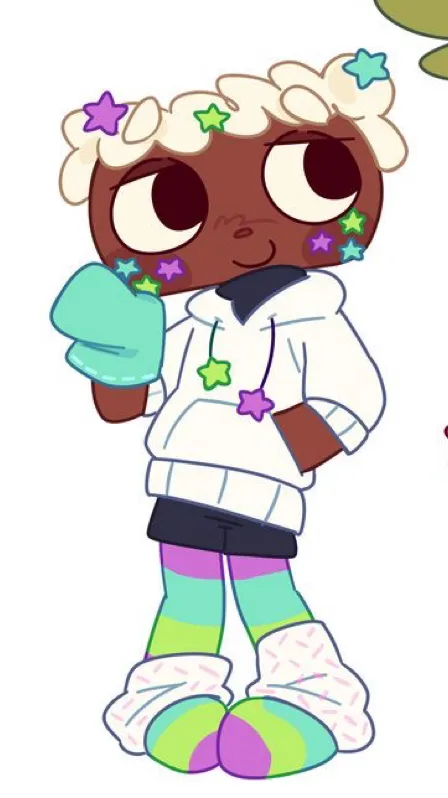 ai character: 🍰Cosmo🍰 background