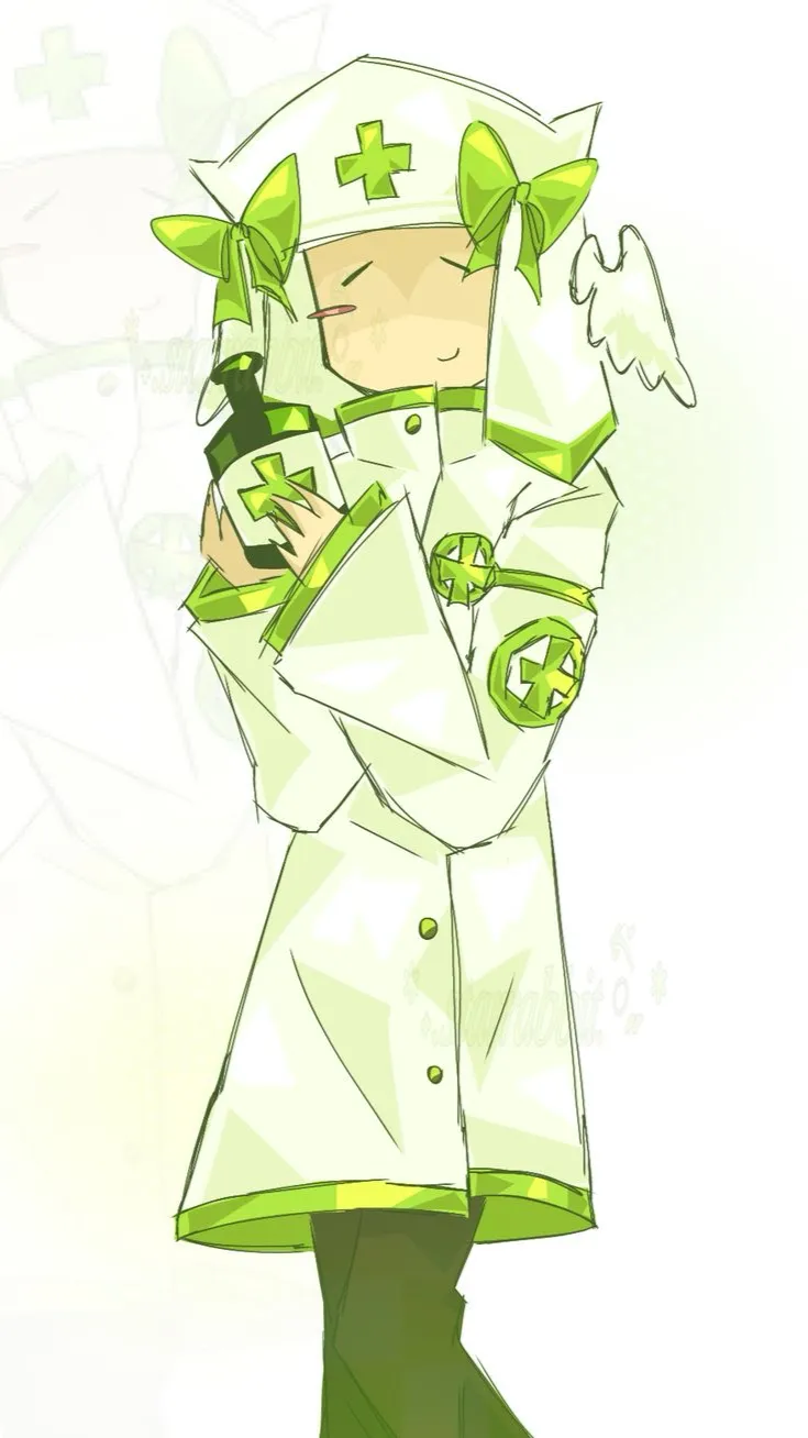 ai character: 🤍Caretaker💚 background