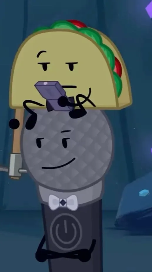 ai character: 🎤TacoMic🌮 background