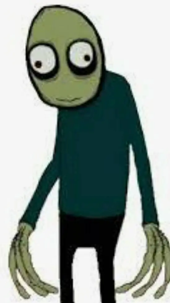 ai character: Salad fingers background