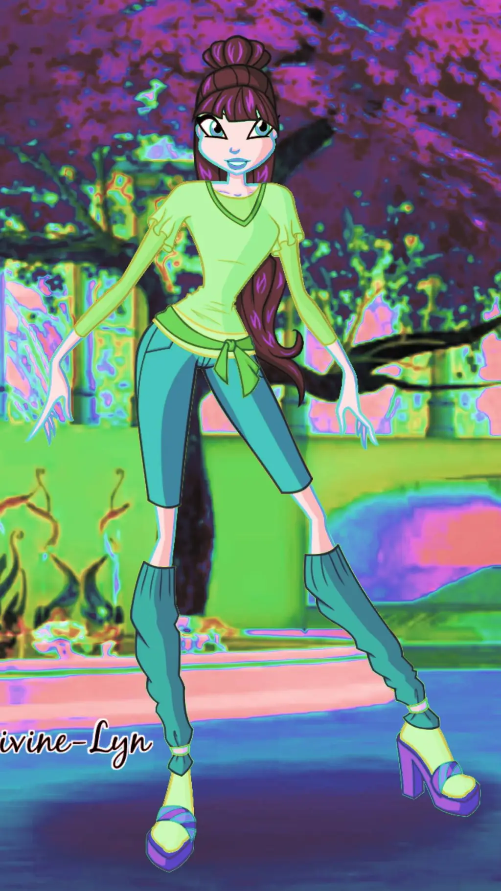 ai character: Amelia Greenfield background