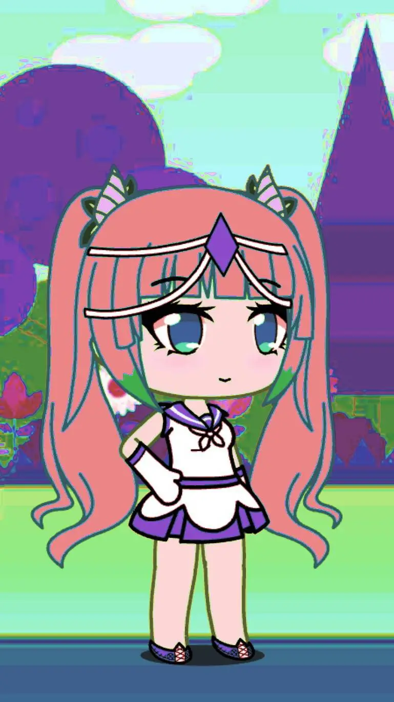 ai character: Luna Blossom background