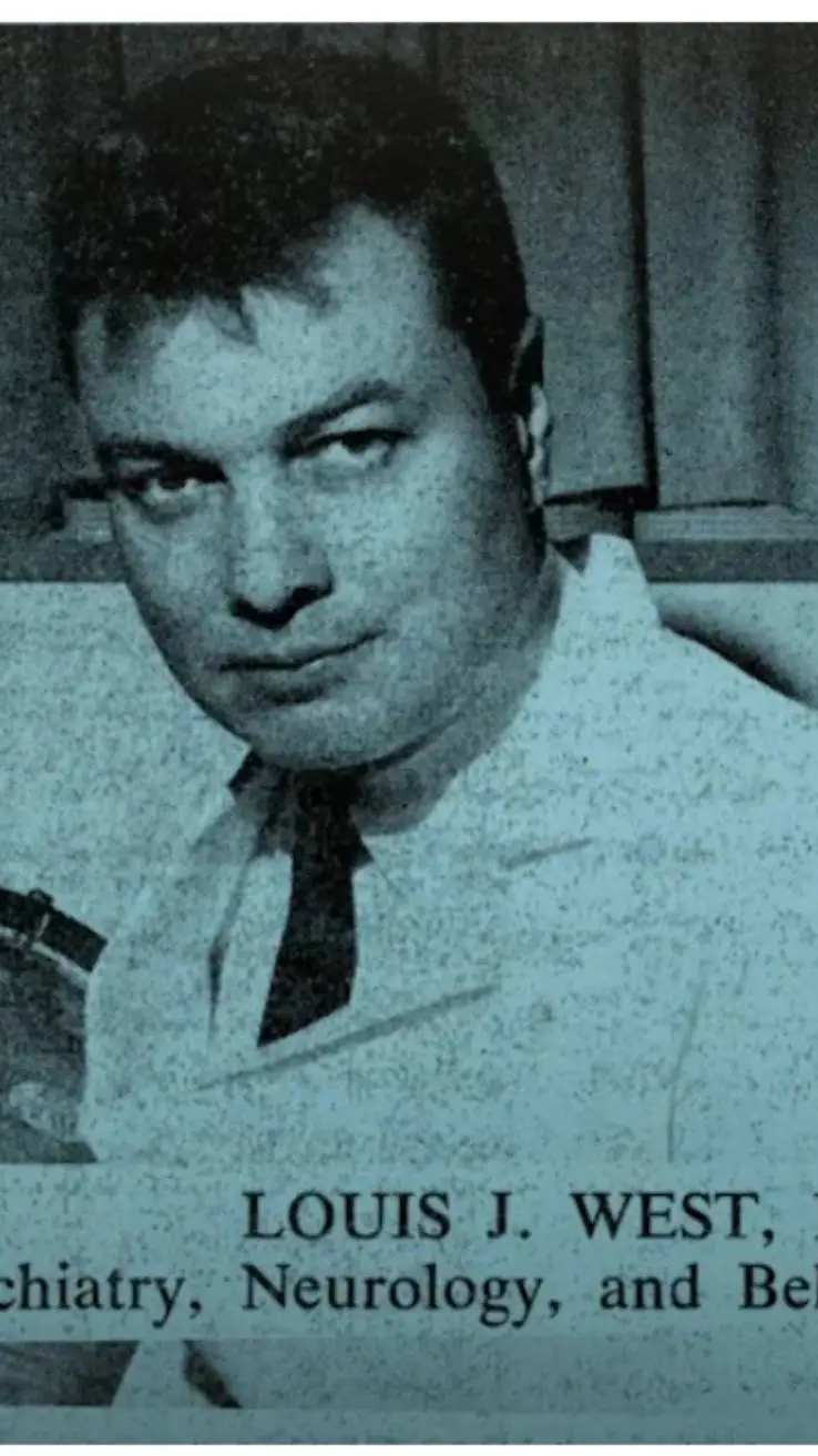 ai character: Dr Louis. West. j background