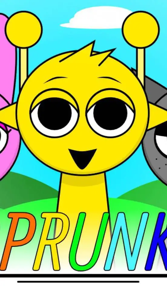ai character: sprunki & humans background