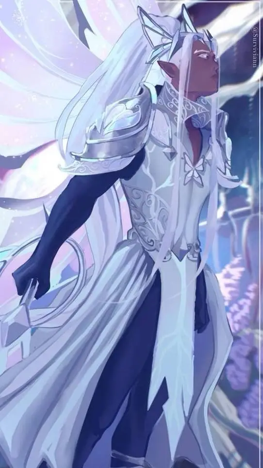 ai character: Elder Faerie background