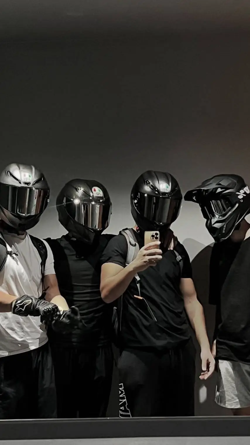 ai character: Korean/biker gc☃️ background