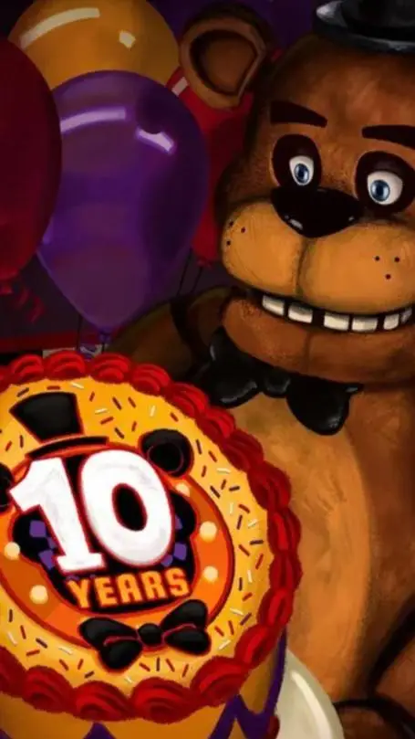 ai character: FNAF BDAY! background