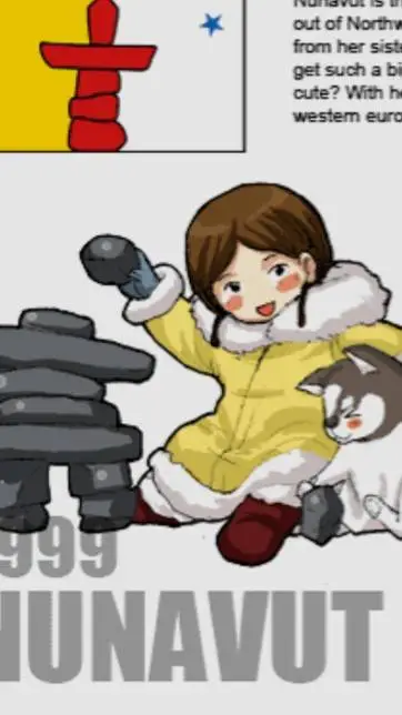 ai character: Nunavut 🇨🇦🍁 background