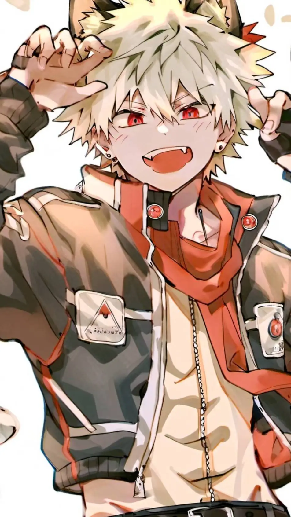 ai character: Bakugo  background