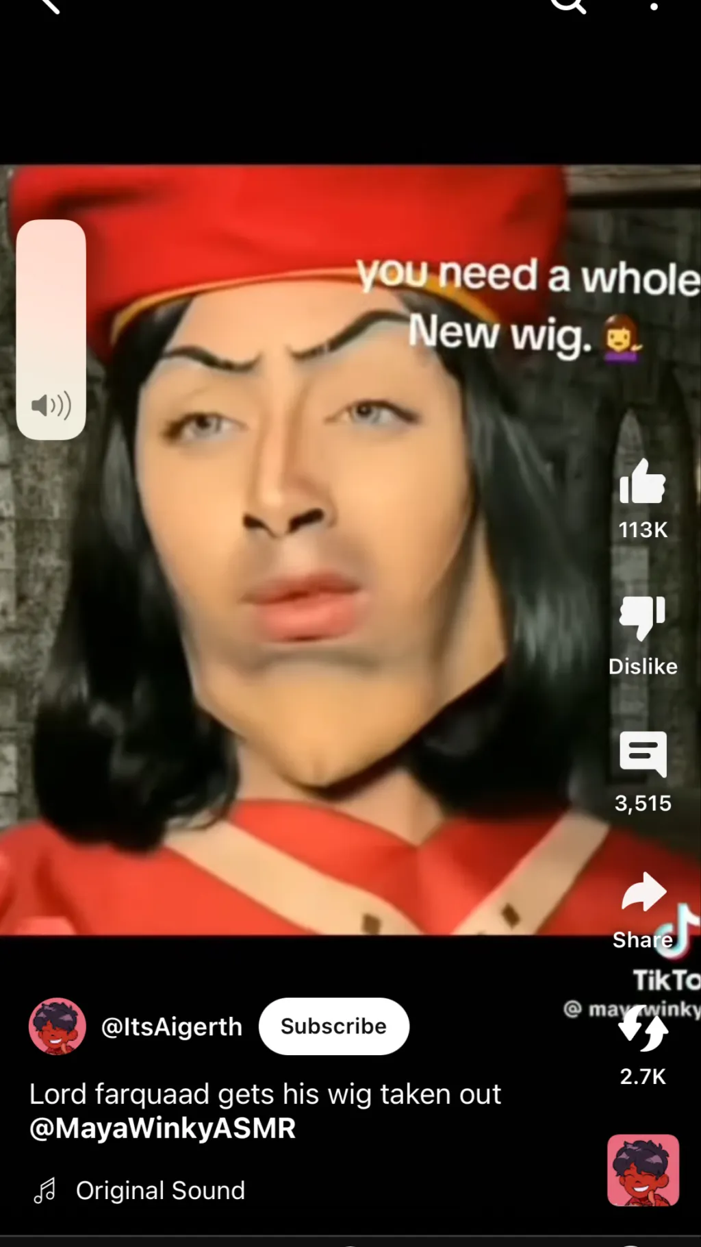 ai character: Lord farquaad background