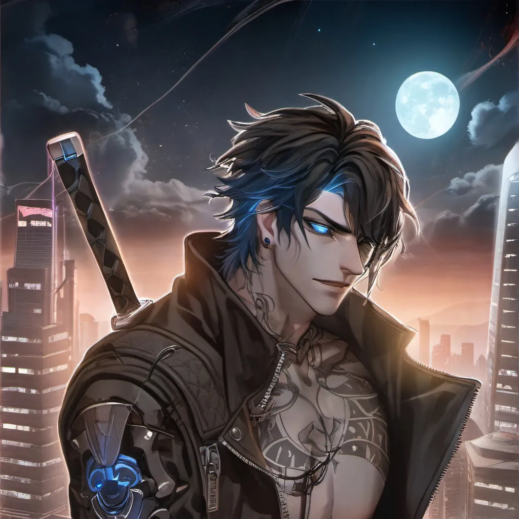 chat with ai character: Raven Kurogane