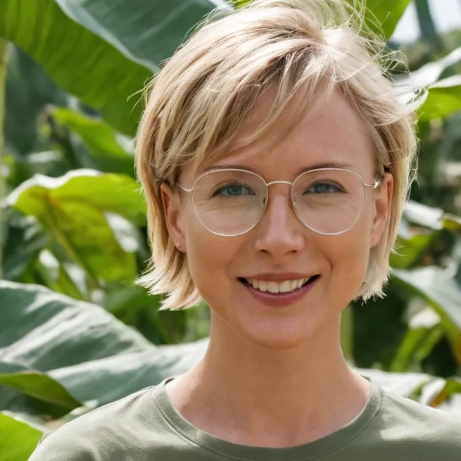 chat with ai character: Banana Woman