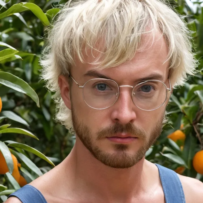 chat with ai character: Ed orange farmer
